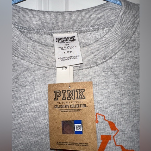 NWT Pink VS Collegiate Collection UVA Sweatshirt | Pink University of Virginia - Picture 4 of 7